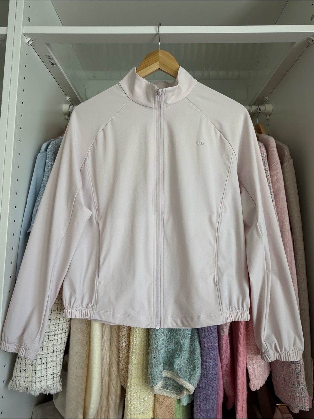 UPF50+ Light Pink Women's Zip-Front Jacket